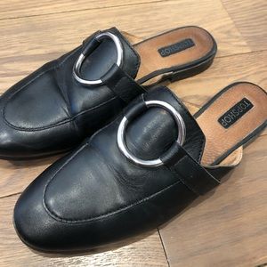 Leather TopShop Mules